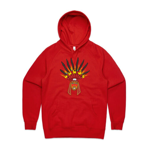 Jiwaka Unisex Tribal Hoodie Thumbnail