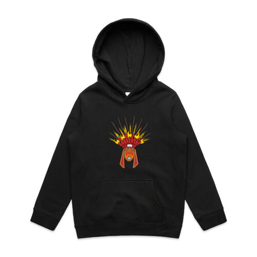 Jiwaka Tribal Youth & Kids Hoodie Thumbnail