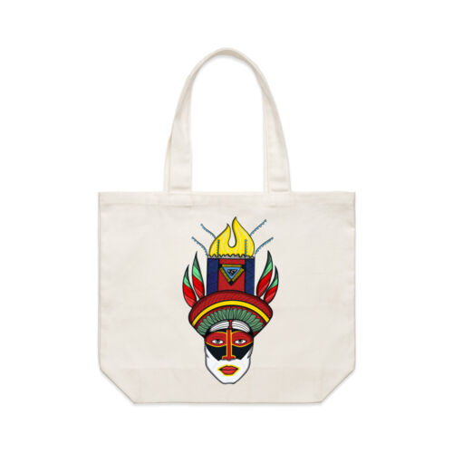 WHP Man Tribal Tote Bag Thumbnail