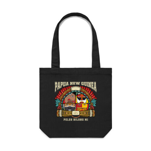 PNG Peles Bilong Mi Tote Bag - Mixed Provinces Thumbnail